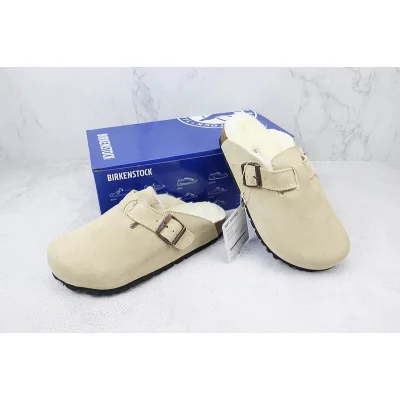 Birkenstock Boston Shearling "Latte Cream" фото № 6