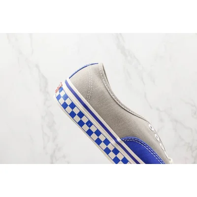 Vans Authentic "Sidewall Checkboard/Grey/Blue" фото № 3