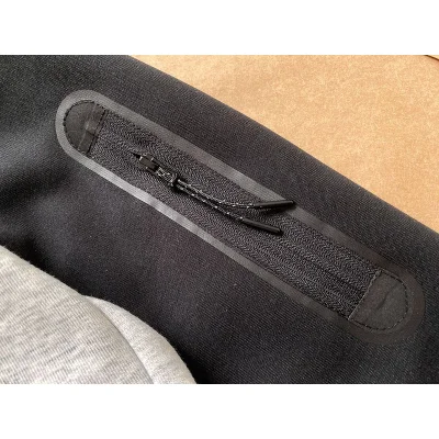 Худи Nike With Pocket On The Arm ZIP "Black/Gray" фото № 5