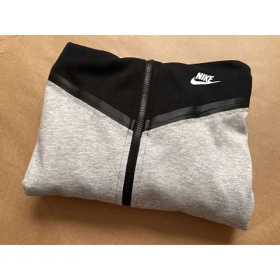 Худи Nike With Pocket On The Arm ZIP "Black/Gray" фото № 6