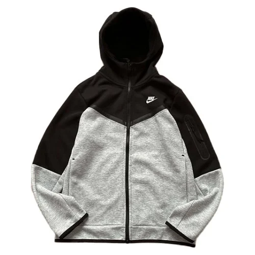 Худи Nike With Pocket On The Arm ZIP "Black/Gray"