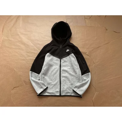 Худи Nike With Pocket On The Arm ZIP "Black/Gray" фото № 8