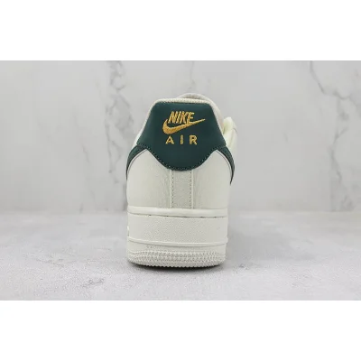 Nike Air Force 1 07 Low Off "White/Green/Gold" фото № 8