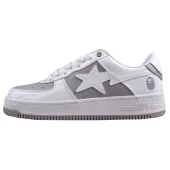 Bapesta #6 Patent Leather Pack "Grey"