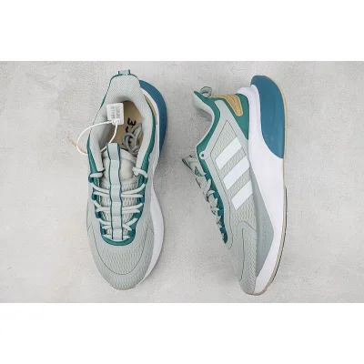 Adidas Alphabounce+ "Blue/Green Mesh" фото № 6 Adidas Alphabounce+ "Blue/Green Mesh" фото № 6