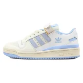 Adidas Forum 84 Low "White/ Light Blue"