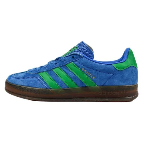 Adidas Gazelle Indoor "Blue Gum/Green/Brown"