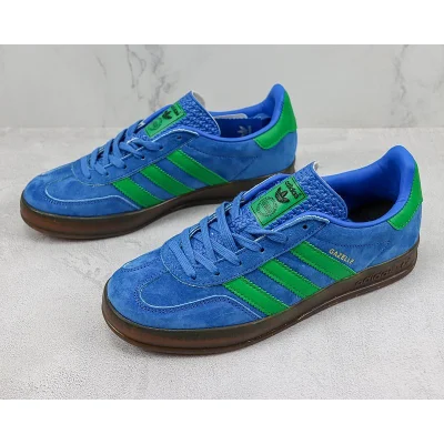 Adidas Gazelle Indoor "Blue Gum/Green/Brown" фото № 5