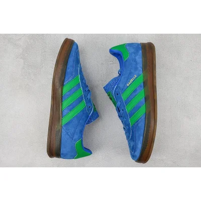 Adidas Gazelle Indoor "Blue Gum/Green/Brown" фото № 7
