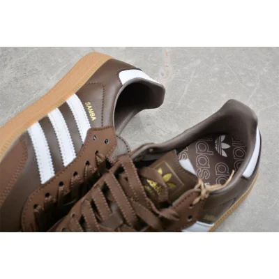 Adidas Originals Samba OG "Brown/White" фото № 7