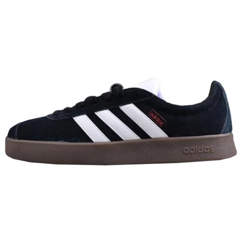 Adidas Vl Court Lifestyle Skate "Black White Gum"