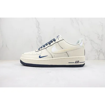 Nike Air Force 1 07 Low "Rice White/Dark Blue" фото № 2