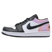 Air Jordan 1 Low "White/Black/Purple Gradient"