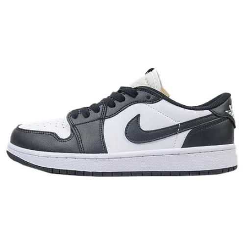 Air Jordan 1 Low "Black Swoosh/White"