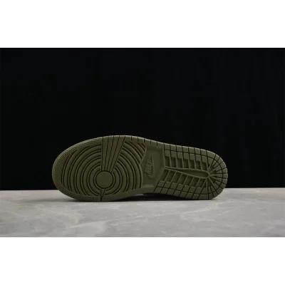 Air Jordan 1 Low "Medium Olive" фото № 8