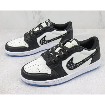 Dior x Air Jordan 1 Low "Dior/Black" фото № 5