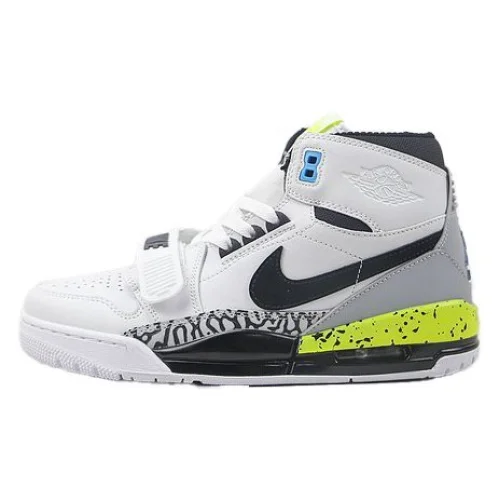 Just Don x Air Jordan Legacy 312 High Billy Hoyle "White / Black - Volt - Vivid Blue"