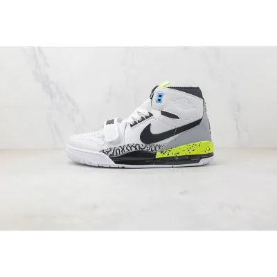 Just Don x Air Jordan Legacy 312 High Billy Hoyle "White / Black - Volt - Vivid Blue" фото № 2 Just Don x Air Jordan Legacy 312 High Billy Hoyle "White / Black - Volt - Vivid Blue" фото № 2