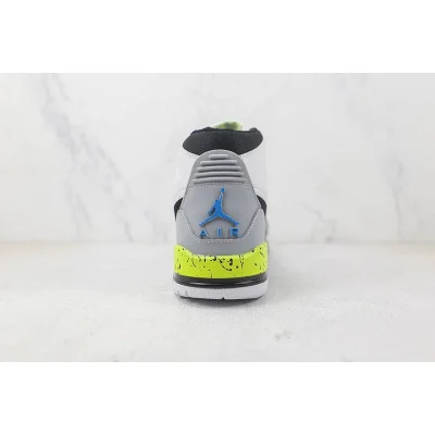 Just Don x Air Jordan Legacy 312 High Billy Hoyle "White / Black - Volt - Vivid Blue" фото № 8 Just Don x Air Jordan Legacy 312 High Billy Hoyle "White / Black - Volt - Vivid Blue" фото № 8