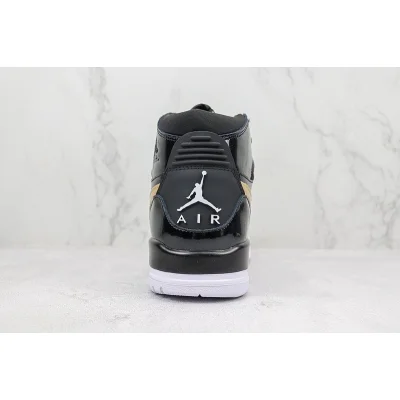 Air Jordan Legacy 312 High "Black/Gold Patent" фото № 9