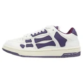 Amiri Skel Top Low "White/Purple"