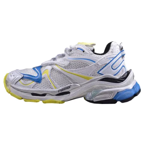 Balenciaga Runner 2.0 "Worn-Out–White Yellow Blue"