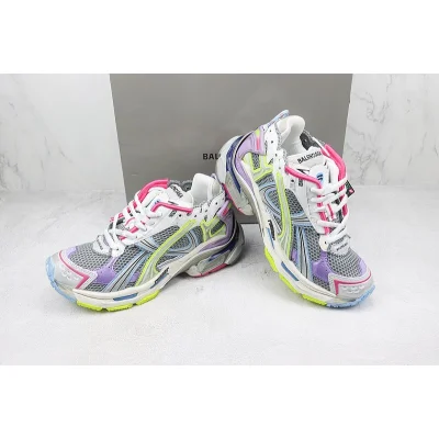 Balenciaga Runner "White/Strike Yellow/Pink/Black" фото № 7