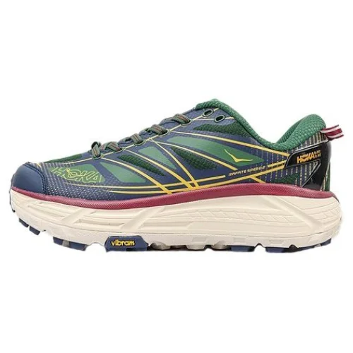 Hoka One One Mafate Speed 2 Low "Green/Yellow/Navy"