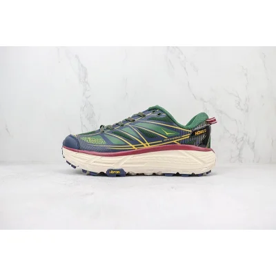 Hoka One One Mafate Speed 2 Low "Green/Yellow/Navy" фото № 2