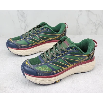 Hoka One One Mafate Speed 2 Low "Green/Yellow/Navy" фото № 5