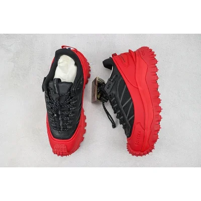 Moncler x Hoka One One Mafate Speed 2 Low "Red/Black" фото № 6