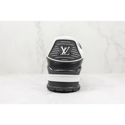 Louis Vuitton LV Trainer 2021 Low "White Monogram/Black" фото № 9