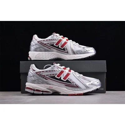 New Balance 1906R "Silver/Classic Crimson" фото № 2