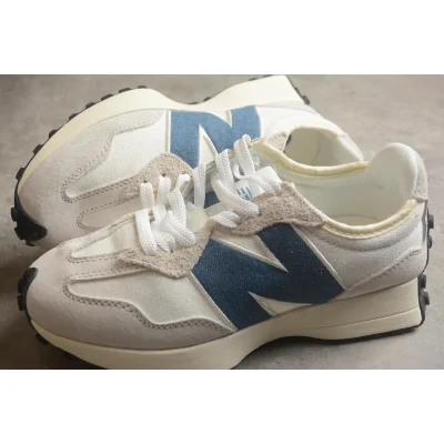 New Balance 327 "Beige White Blue" фото № 8