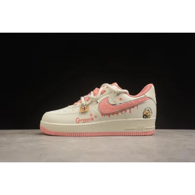 Nike Air Force 1 Low "Dark Pink/White" фото № 2