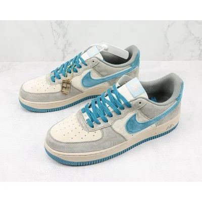 Nike Air Force 1 "Grey/Blue" фото № 5 Nike Air Force 1 "Grey/Blue" фото № 5