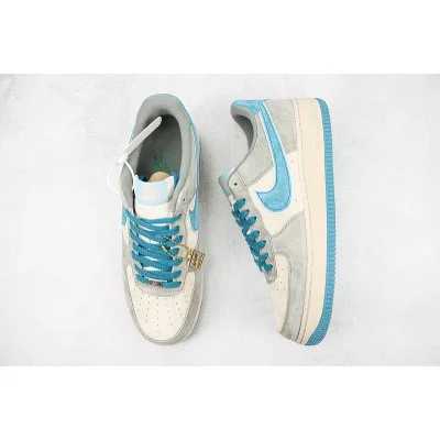 Nike Air Force 1 "Grey/Blue" фото № 6 Nike Air Force 1 "Grey/Blue" фото № 6