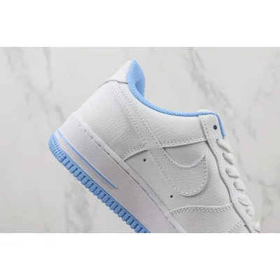 Nike Air Force 1 Low "Light Blue/White/Gold" фото № 3