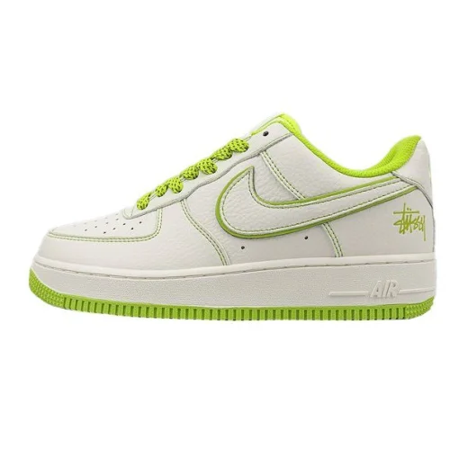 Stussy x Nike Air Force 1 Low "Off White/Apple Green"