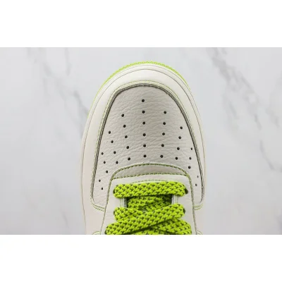 Stussy x Nike Air Force 1 Low "Off White/Apple Green" фото № 4