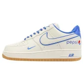 Pepsi x Nike Air Force 1 Low "Off White/Navy Blue/Red"