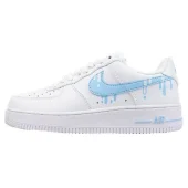 Nike Air Force 1 Low "White/Dripping Blue"