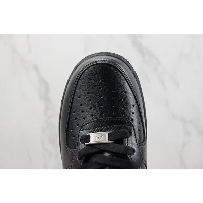 Nike Air Force 1 Mid "Triple Black" фото № 4