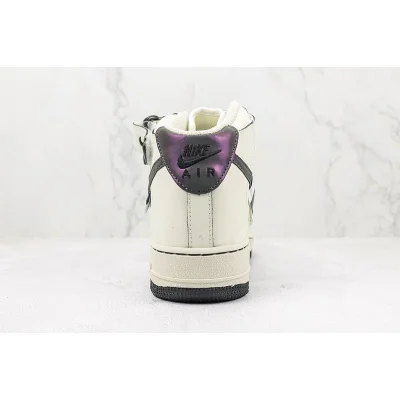 Nike Air Force 1 Mid "Cream White/Obsidian Black" фото № 9