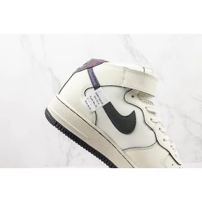 Nike Air Force 1 Mid "Cream White/Obsidian Black" фото № 3