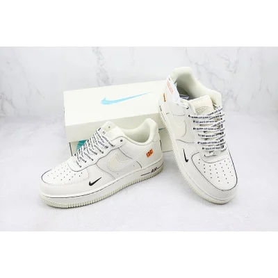 Off-White x Nike Air Force 1 Low "Pearl White/Black" фото № 7