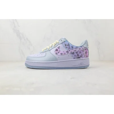 Nike Air Force 1 Low "Purple/Blue/Black Hieroglyphs" фото № 2 Nike Air Force 1 Low "Purple/Blue/Black Hieroglyphs" фото № 2