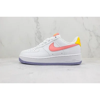 Nike Air Force 1 Low "White/Coral Chalk/Laser Orange" фото № 2