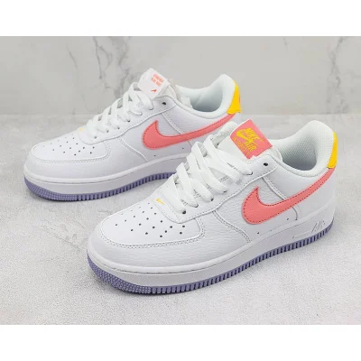 Nike Air Force 1 Low "White/Coral Chalk/Laser Orange" фото № 5