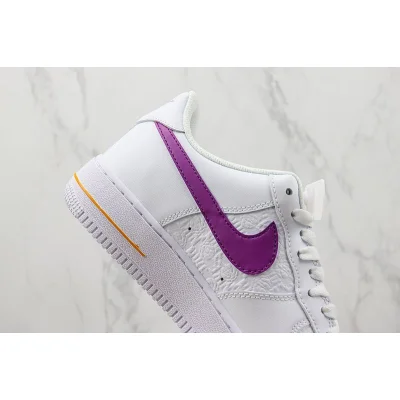 Nike Air Force 1 Low EMB "Lakers" фото № 3